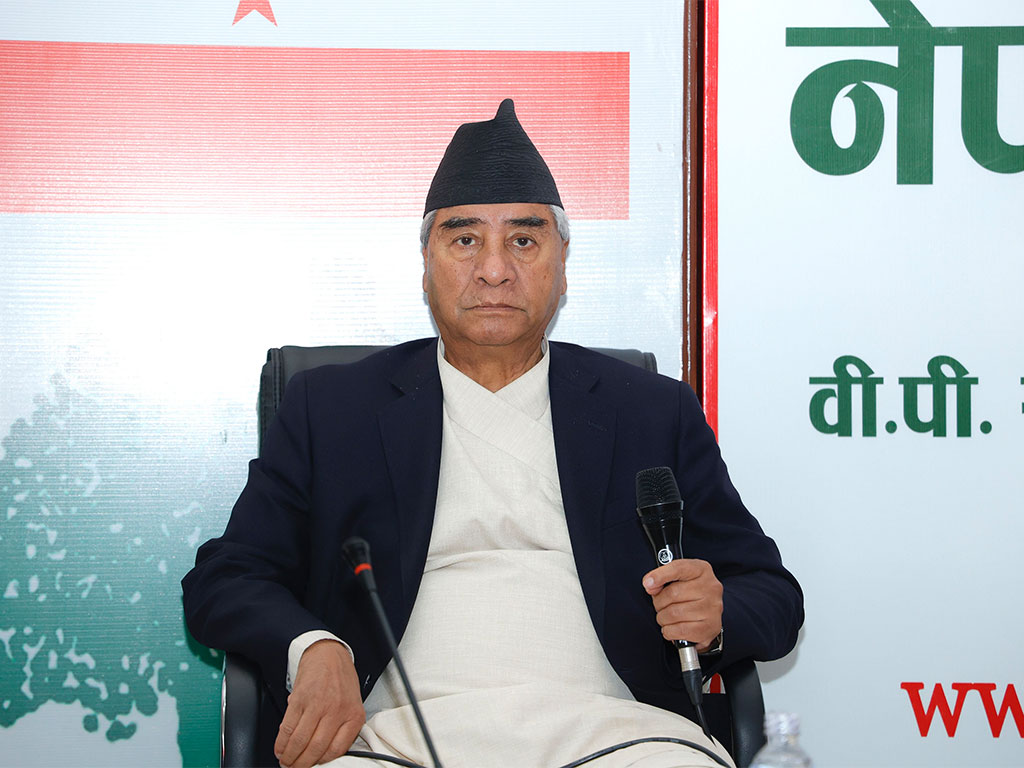 शेरबहादुर देउवा स्वास्थ्य उपचारका लागि सिंगापुर प्रस्थान