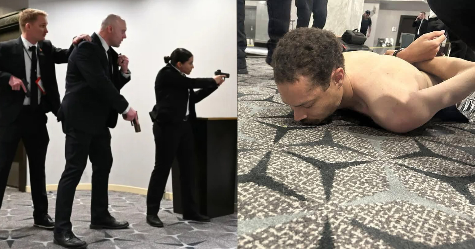 अमेरिकी राष्ट्रपति डोनाल्ड ट्रम्प सहभागी भएको रात्रिभोजमा गोली चल्याे