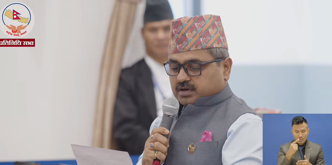 ‘पूर्वगृहमन्त्री गुरुङसम्बन्धी छानबिन आयोगमाथि निगरानी आवश्यक’ : सांसद साह